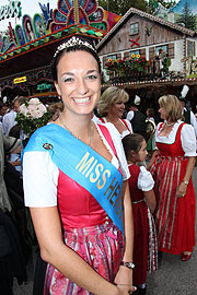 Kathi Brunschmid ist Miss Herbstfest 2009 auf dem Rosenheimer Herbstfest 2009